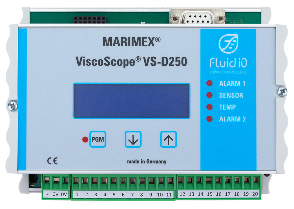 VS-D250 build into DIN-Rail-enclosure